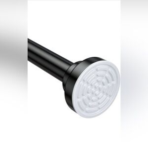 Black and White Shower Head Extension Arm